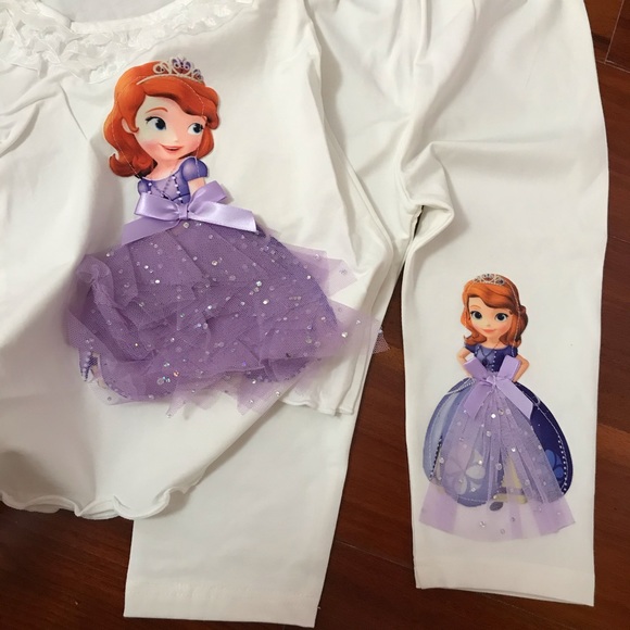 Princess Matching Sparkly Set Super Cute - Picture 8 of 8